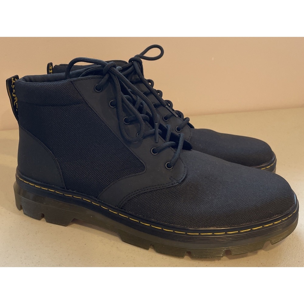 Dr. Martens Bonny Extra Tough Black Nylon Chukka Boots Mens US Size 13 Excellent